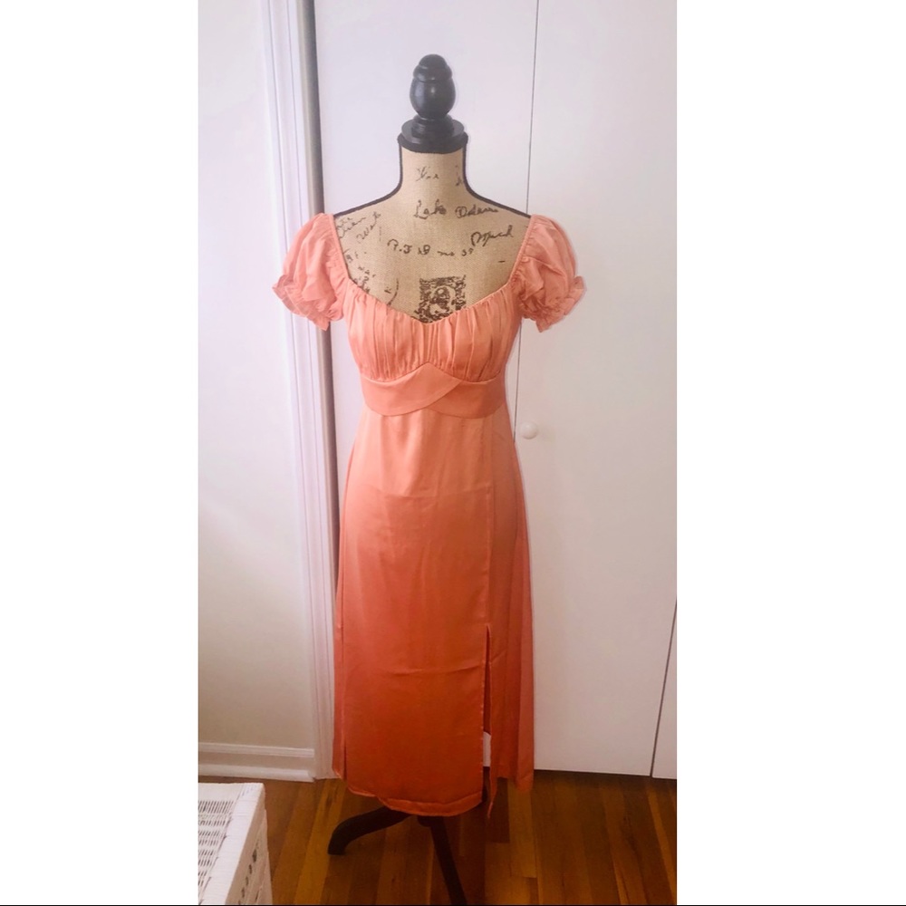 Shareen Collections Australia Coral Puff PRINCESSCORE COTTAGECORE ROYALCORE Maxi
